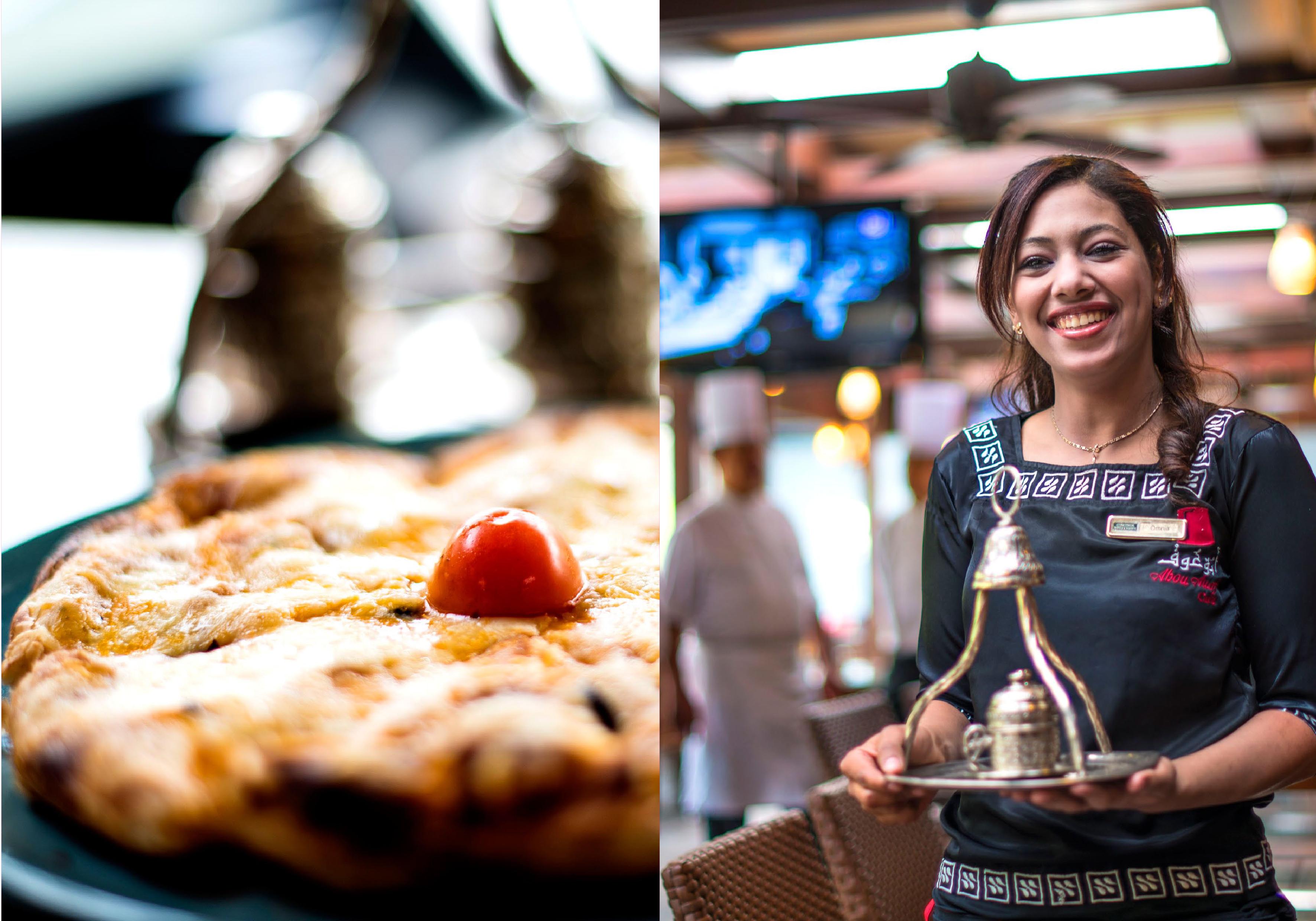 Concorde El Salam Cairo Hotel&Casino Bagian luar foto A waitress at a restaurant in Nicosia, Cyprus